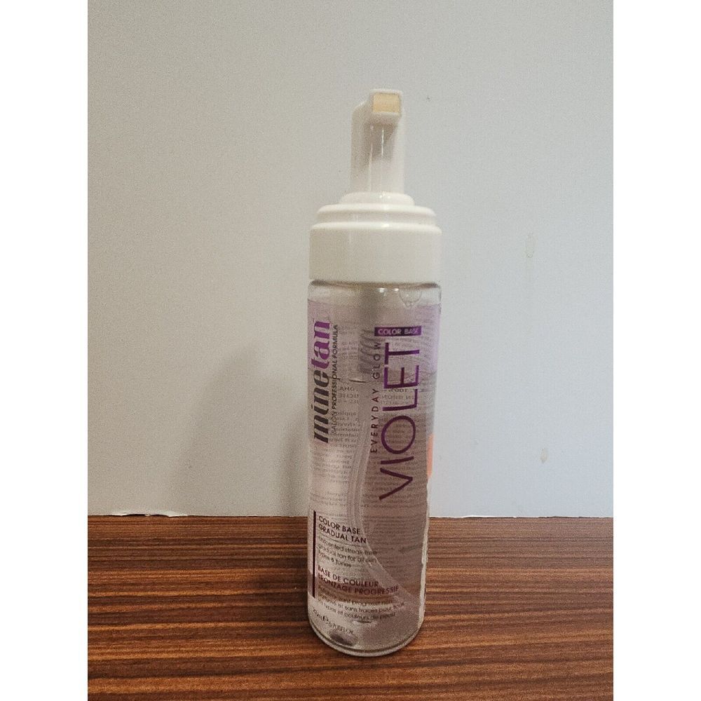 Minetan Color Base Gradual Tan Everyday Glow Violet Full Size 200ml No Mitt